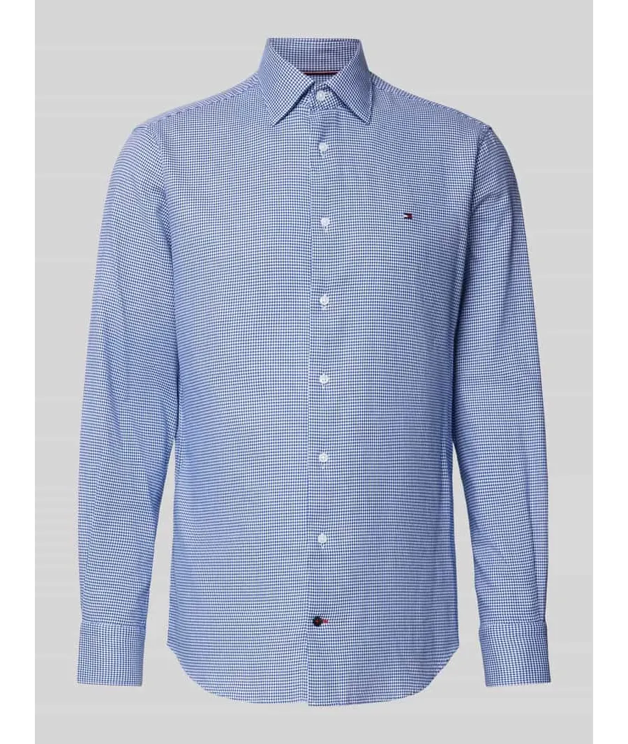 obrazek 1 Koszula biznesowa o kroju regular fit z listwą guzikową