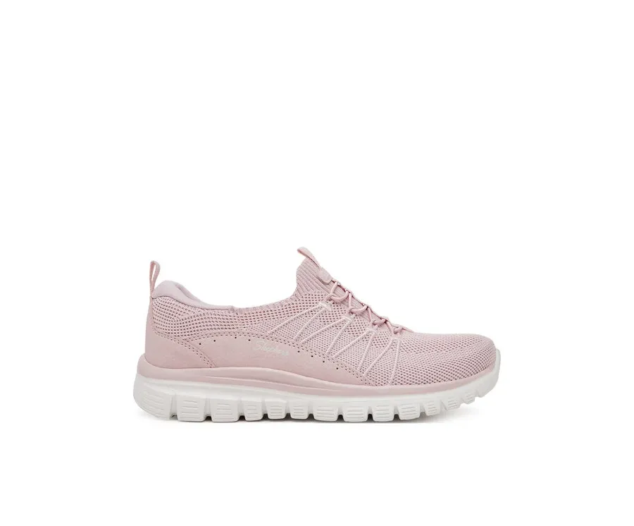 obrazek 1 Skechers Sneakersy Graceful - Picture Perfect 100702/BLSH Różowy