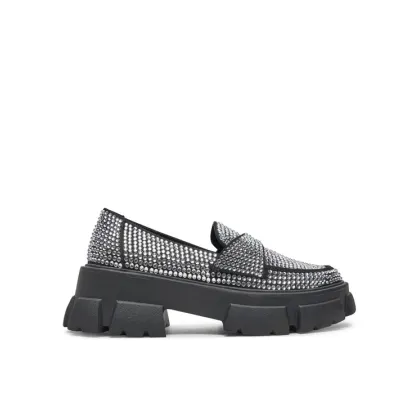 Zdjęcie Steve Madden Loafersy Trifecta_R SM11003506 Srebrny