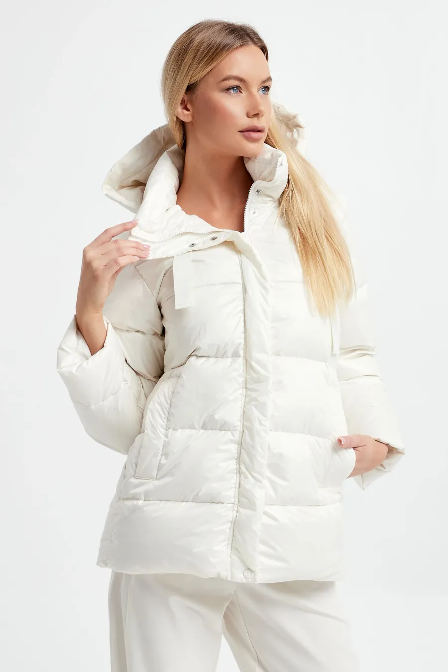 obrazek 1 Kurtka damska pikowana Lalla MARELLA MONOCHROME Marella