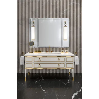 Zdjęcie Luksusowy komplet włoskich mebli Lutetia do łazienki