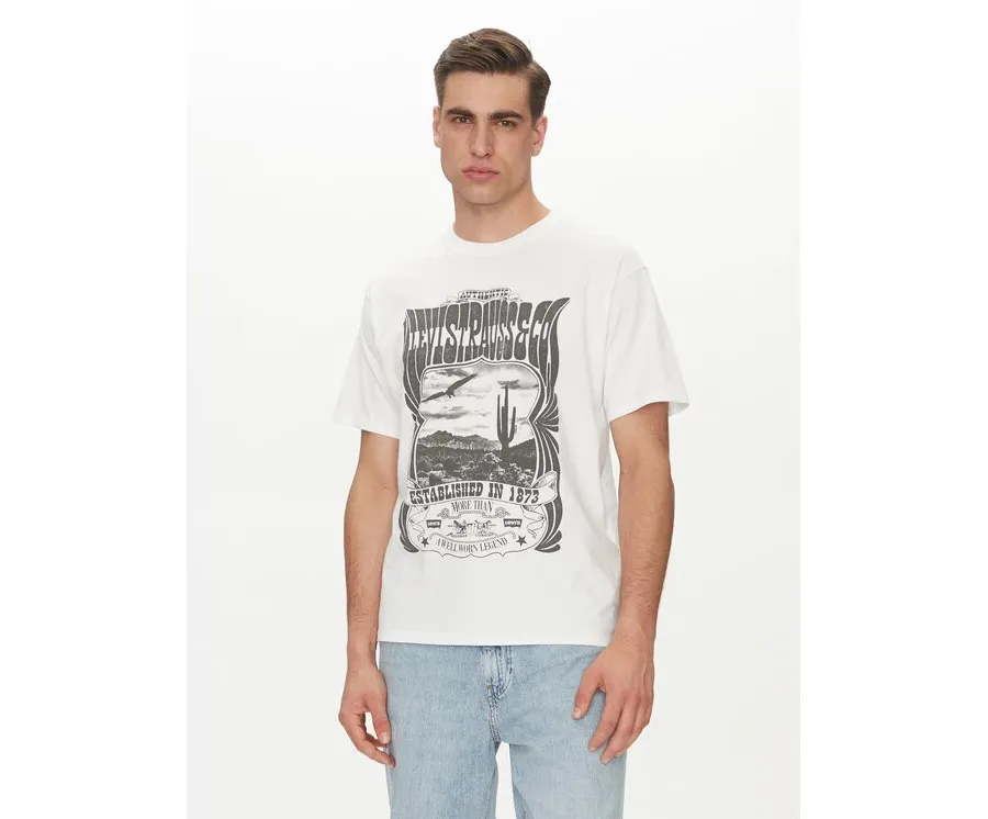 obrazek 1 Levi's® T-Shirt 87373-0226 Biały Vintage Fit