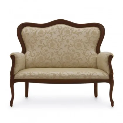 Zdjęcie Wygodna i elegancka sofa 2-osobowa w stylu ludwikowskim - Sevensedie