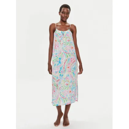 Zdjęcie Lauren Ralph Lauren Koszula nocna ILN22327 Kolorowy Regular Fit LAUREN RALPH LAUREN