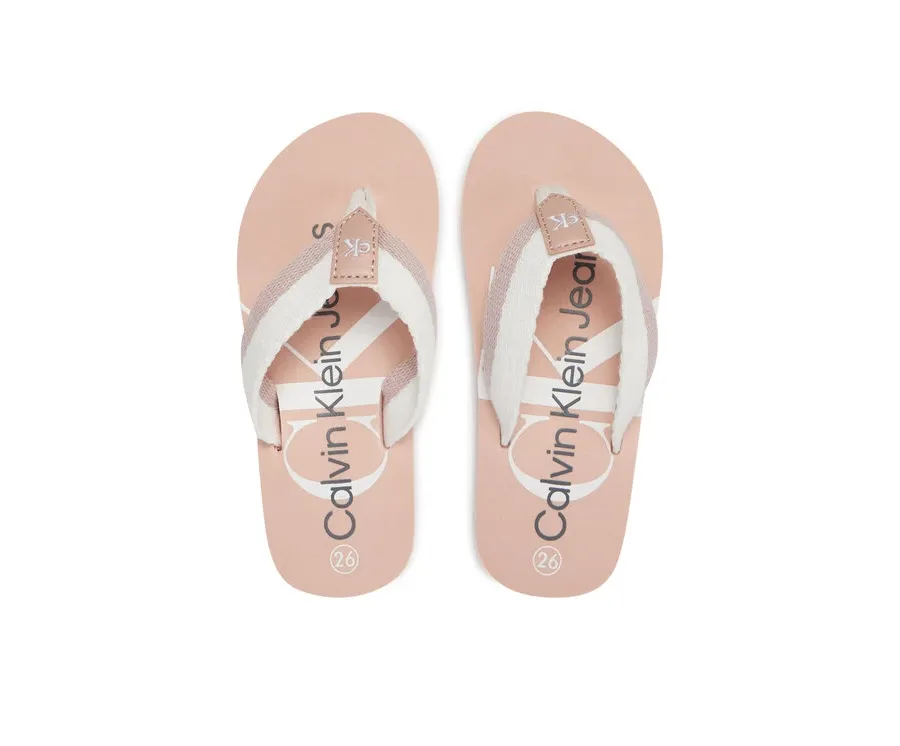 obrazek 1 Calvin Klein Jeans Japonki V3A8-80843-0058 M Różowy