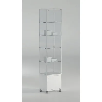 Picture A high classic display cabinet - a post with a cabinet