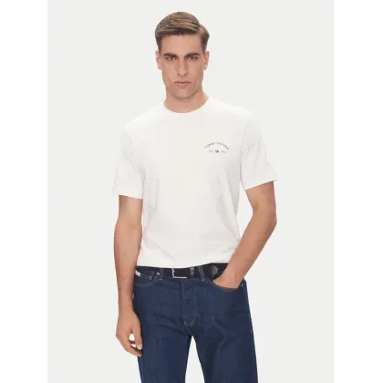 Zdjęcie Tommy Hilfiger T-Shirt Hotel MW0MW39352 Biały Regular Fit
