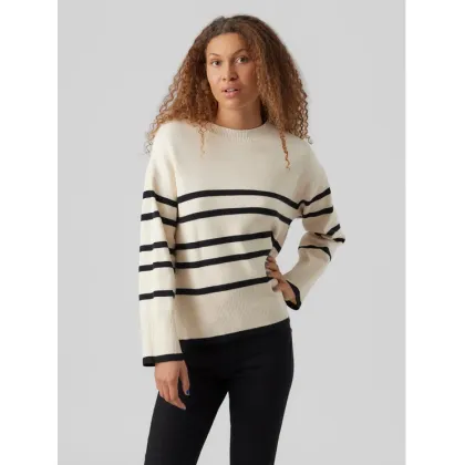 Zdjęcie Vero Moda Sweter 10278319 Beżowy Regular Fit