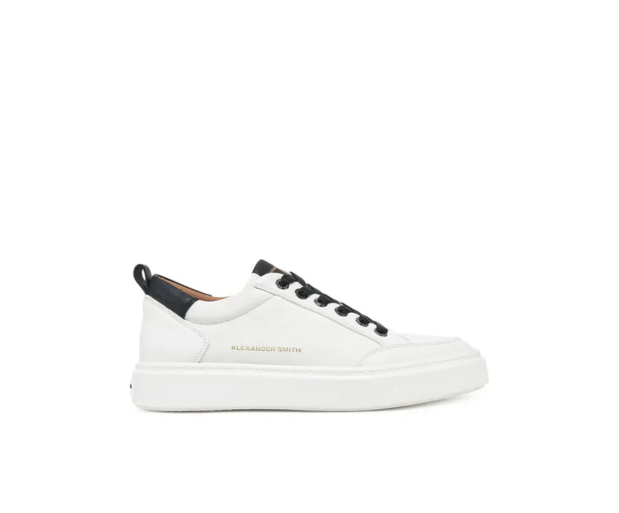 obrazek 1 Alexander Smith Sneakersy Bond ASBBBDM 3297 Biały