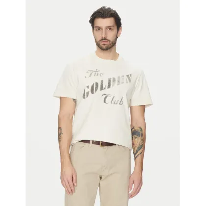 Zdjęcie GOLDEN GOOSE T-Shirt GMP01220.P001642 Écru Regular Fit