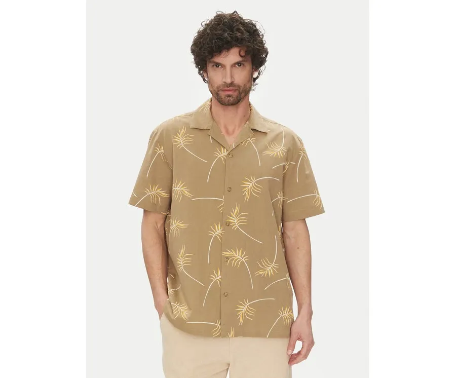 obrazek 1 Liu Jo Koszula QA5103 T1999 M9413 Beżowy Regular Fit