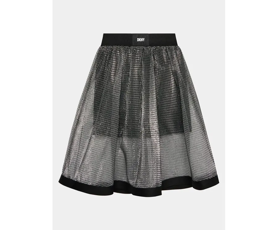obrazek 1 DKNY Spódnica D33618 S Szary Regular Fit