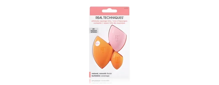 obrazek 1 Real Techniques Ultimate Sponge Trio Gąbka do makijażu 3 szt.