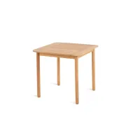 Picture Elegant square Pevero table made of teak wood for the garden and terrace