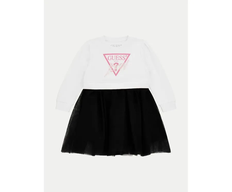 obrazek 1 Guess Sukienka codzienna K4YK09 KB8R0 Biały Regular Fit
