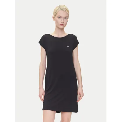 Zdjęcie Emporio Armani Underwear Koszula nocna EW000521 AF10889 UC001 Czarny Regular Fit