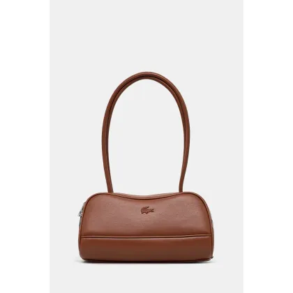 Zdjęcie Lacoste torebka kolor brązowy NF4697FO