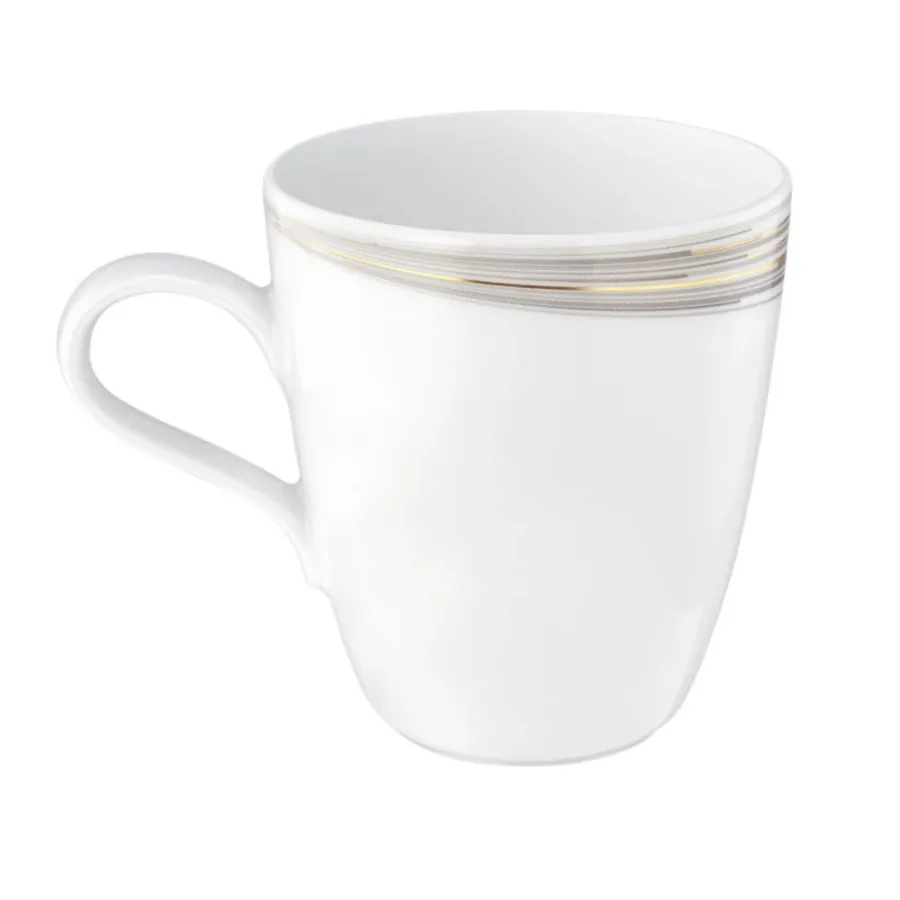 obrazek 2 Pięknie zdobiony porcelanowy kubek w stylu nowoczesnym - Seltmann Weiden
