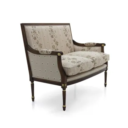 Zdjęcie Niezwykle elegancka sofa 2-osobowa w stylu Ludwika XVI - Sevensedie