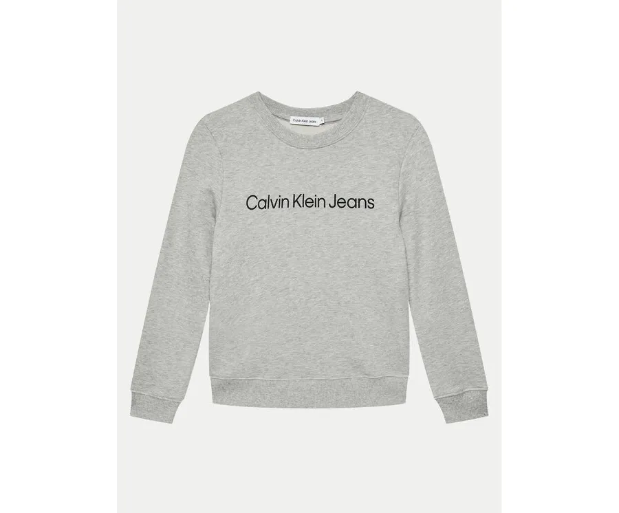 obrazek 1 Calvin Klein Jeans Bluza IU0IU00581 Szary Regular Fit