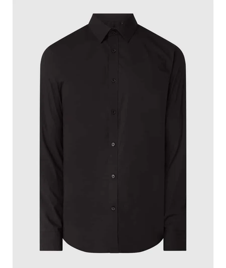 obrazek 1 Koszula biznesowa o kroju slim fit z dodatkiem streczu model ‘Robo’