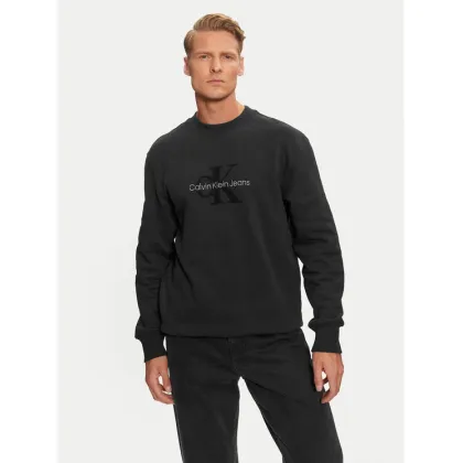 Zdjęcie Calvin Klein Jeans Bluza Chenille J30J326144 Czarny Regular Fit