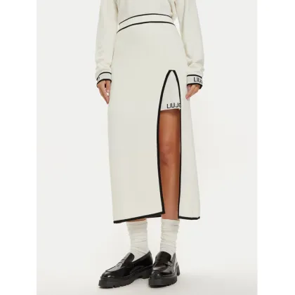 Zdjęcie Liu Jo Sport Spódnica midi TF4053 MS59L Écru Regular Fit