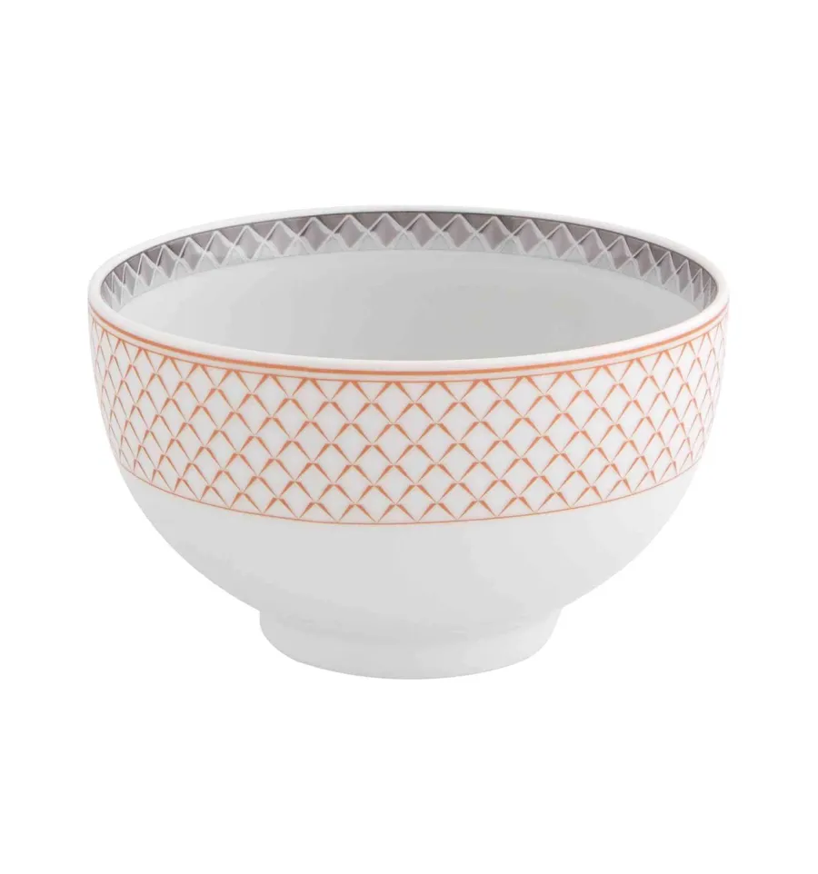 obrazek 1 Porcelanowa miska na ryż Maya z unikatowym geometrycznym wzorem - Vista Alegre