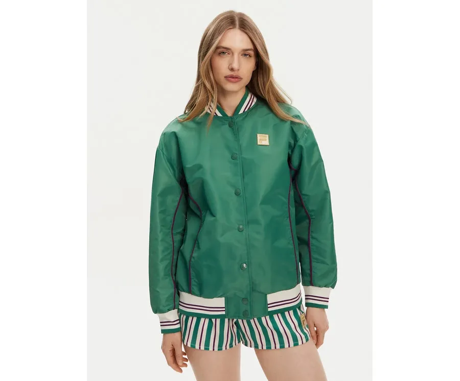 obrazek 1 Fila Kurtka bomber Leme FAW0999 Zielony Oversize