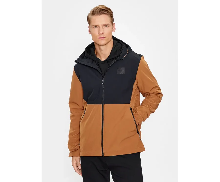 obrazek 1 4F Kurtka softshell 4FAW23TSOFM155 Brązowy Regular Fit