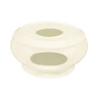 Zdjęcie Klasyczny porcelanowy podgrzewacz w kolorze kości słoniowej - Seltmann Weiden