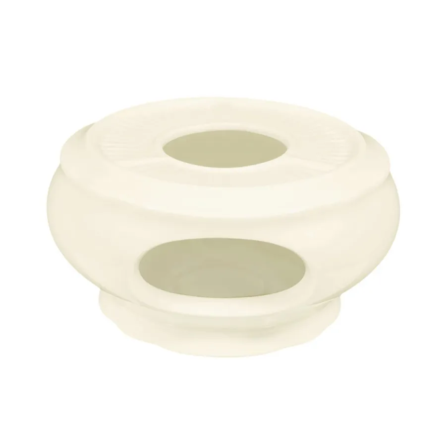 obrazek 1 Klasyczny porcelanowy podgrzewacz w kolorze kości słoniowej - Seltmann Weiden