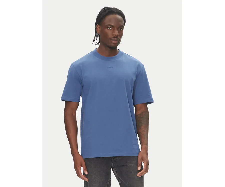 obrazek 1 HUGO T-Shirt Dapolino 50488330 Niebieski Relaxed Fit