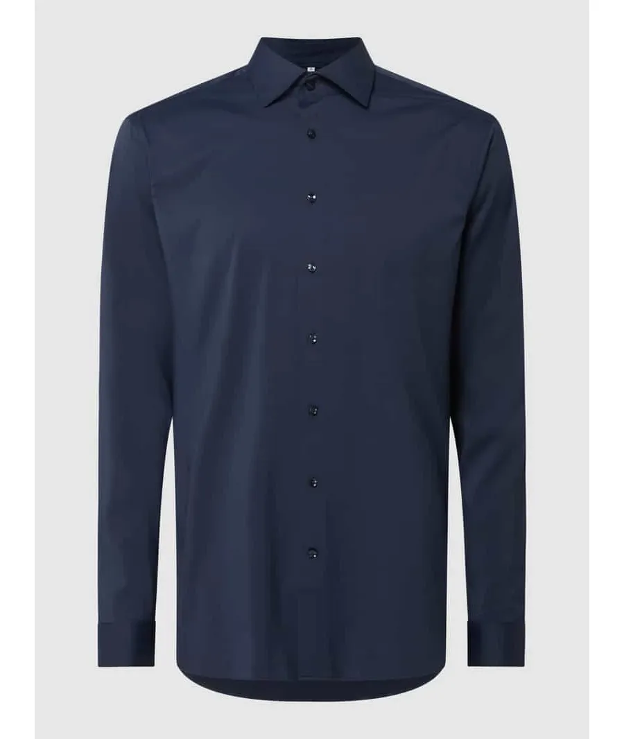 obrazek 1 Seidensticker Koszula 01.650400 Granatowy Slim Fit