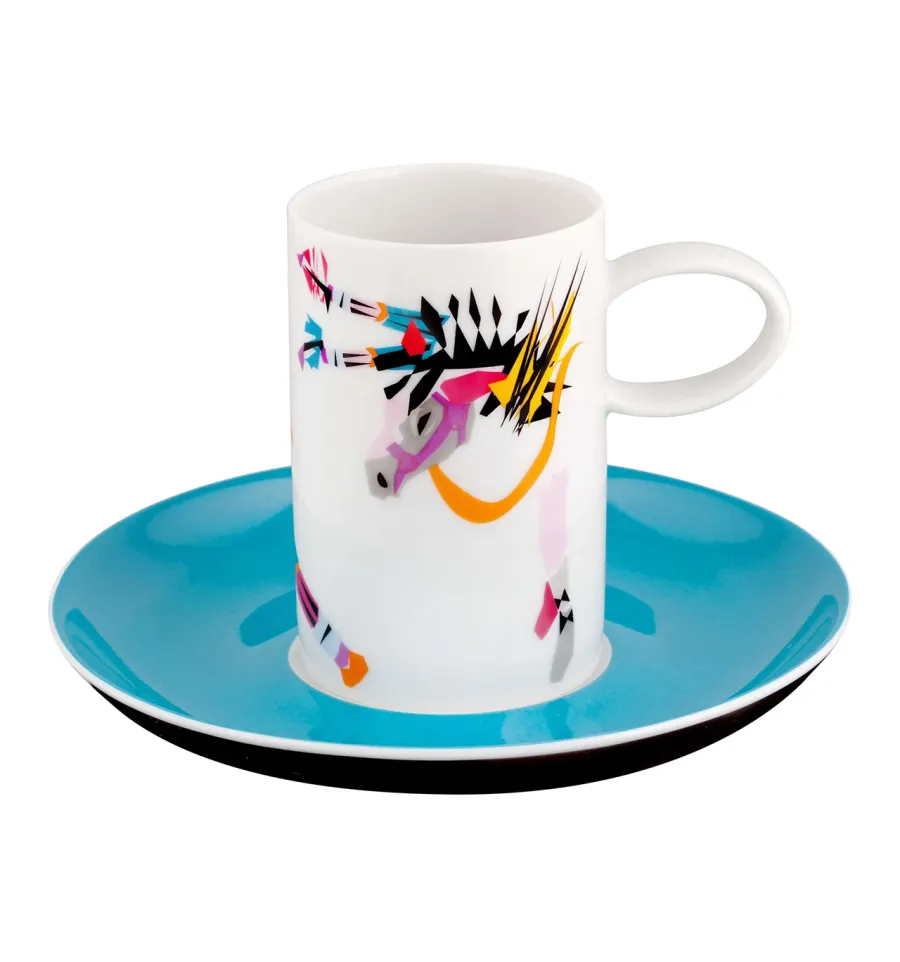 picture 6 Porcelain set of 4 coffee cups with saucers from the collection dedicated to the composer Czajkowski - Vista Alegre