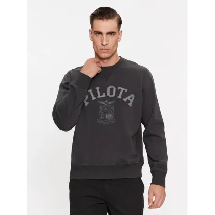Zdjęcie Aeronautica Militare Bluza 232FE1817F518 Szary Comfort Fit