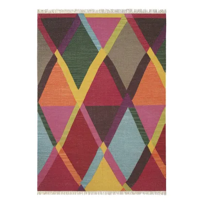 Zdjęcie Cudowny kilimowy dywan geometryczny - KASHBA JEWEL 48300