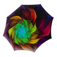 Picture Colorful long automatic umbrella