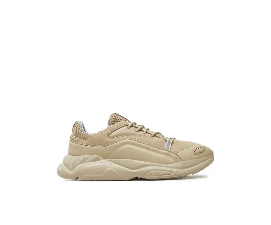 obrazek 1 Hugo Sneakersy Leon Runn 50523838 Beżowy HUGO