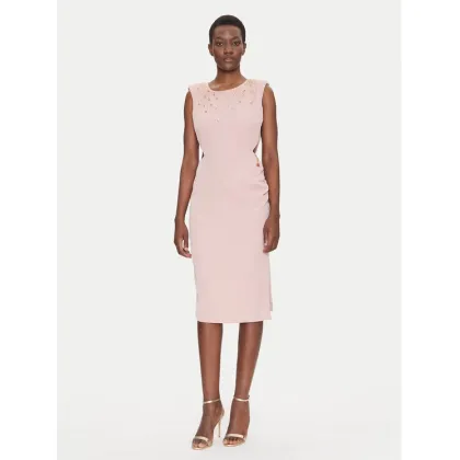 Zdjęcie Fracomina Sukienka koktajlowa FQ25SD2004W47601 Różowy Slim Fit