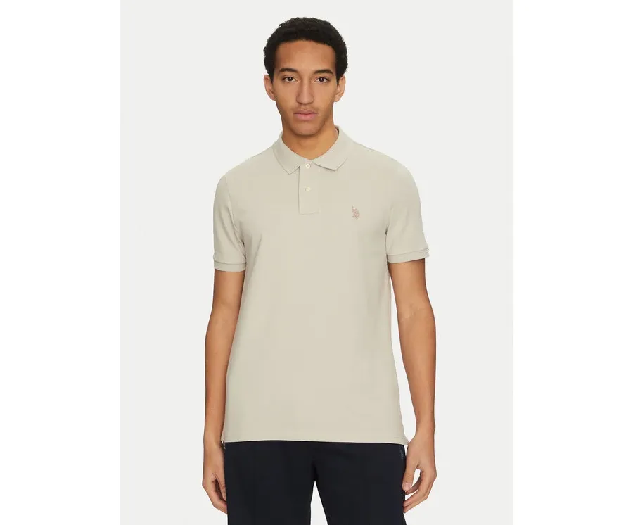obrazek 1 U.S. Polo Assn. Polo MUP3312 Beżowy Regular Fit