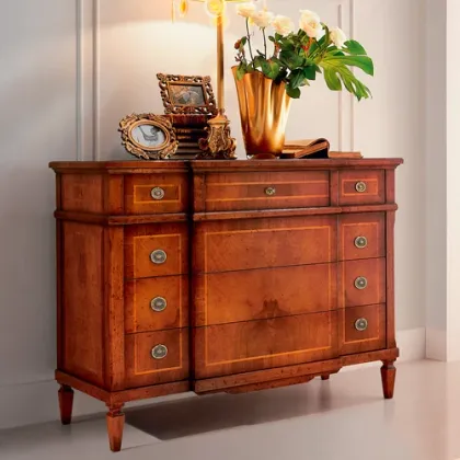 Zdjęcie Przepiękna włoska komoda z drewna litego