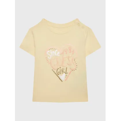 Zdjęcie Guess T-Shirt A3GI01 K6YW1 Żółty Regular Fit