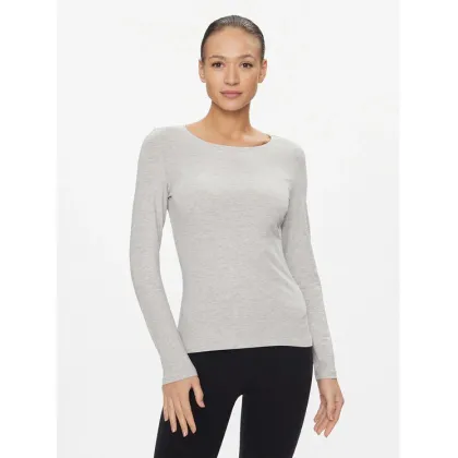 Zdjęcie 4F Bluzka 4FAW23TLONF167 Szary Slim Fit