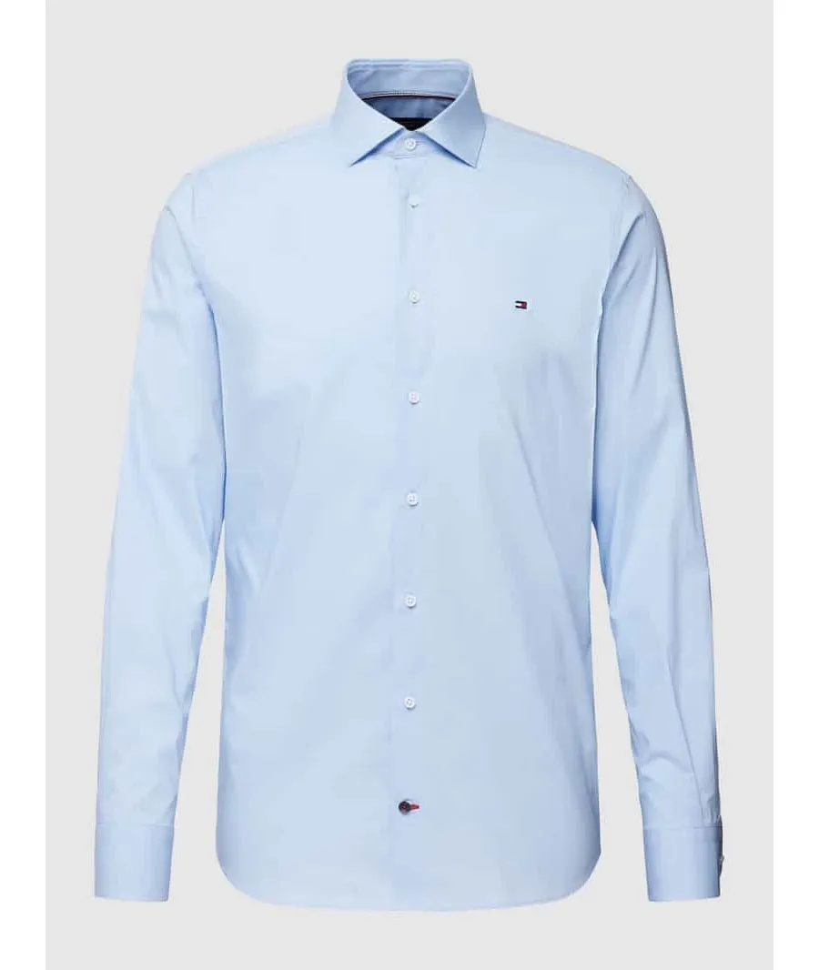 obrazek 1 Koszula biznesowa o kroju slim fit z popeliny