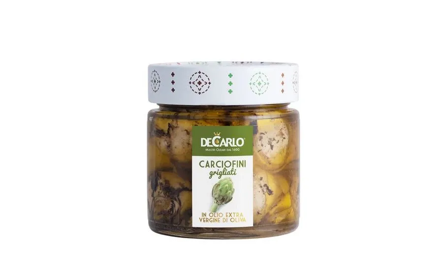 obrazek 1 Włoskie grillowane karczochy w oliwie z oliwy 200g