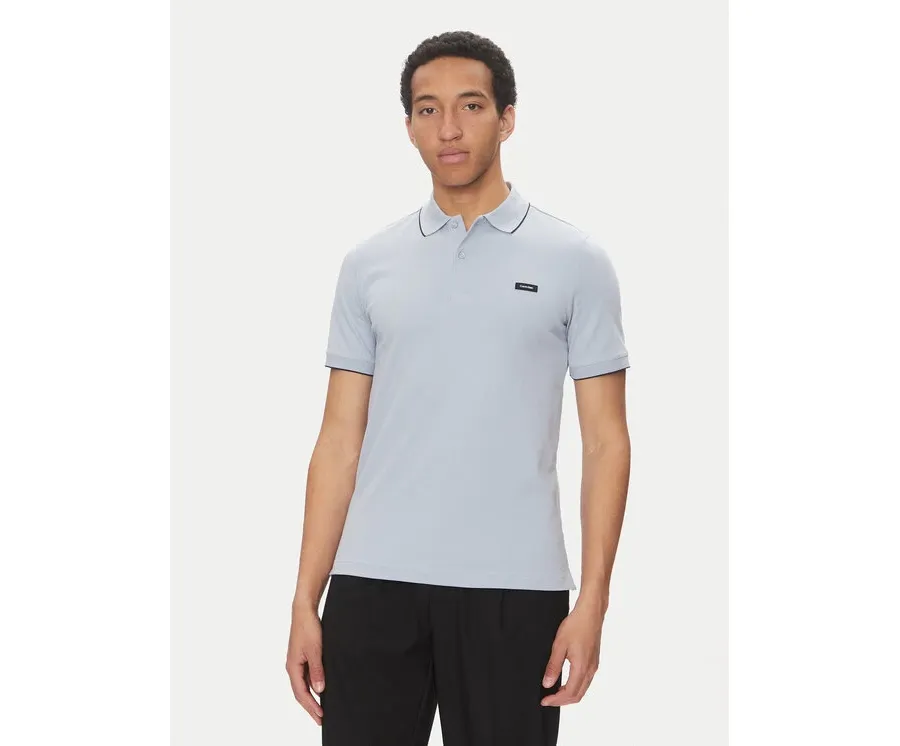 obrazek 1 Calvin Klein Polo K10K112751 Niebieski Regular Fit