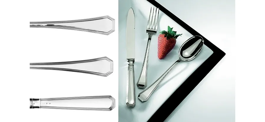 picture 1 Ottagonale luxurious cutlery set for 6 people 