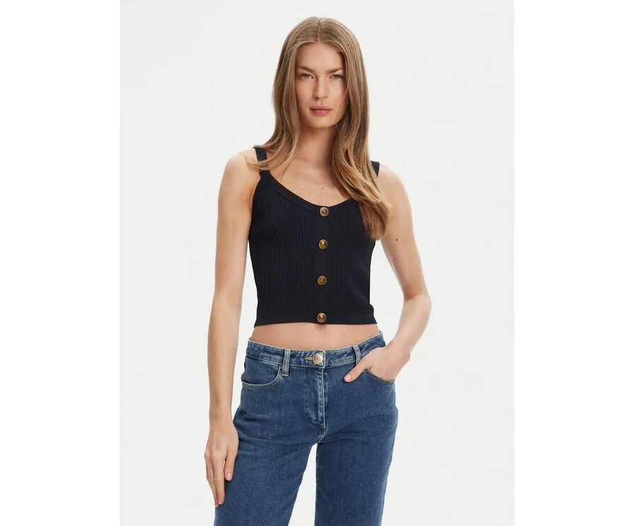 obrazek 1 Guess Top W5YR10 Z0130 Granatowy Regular Fit