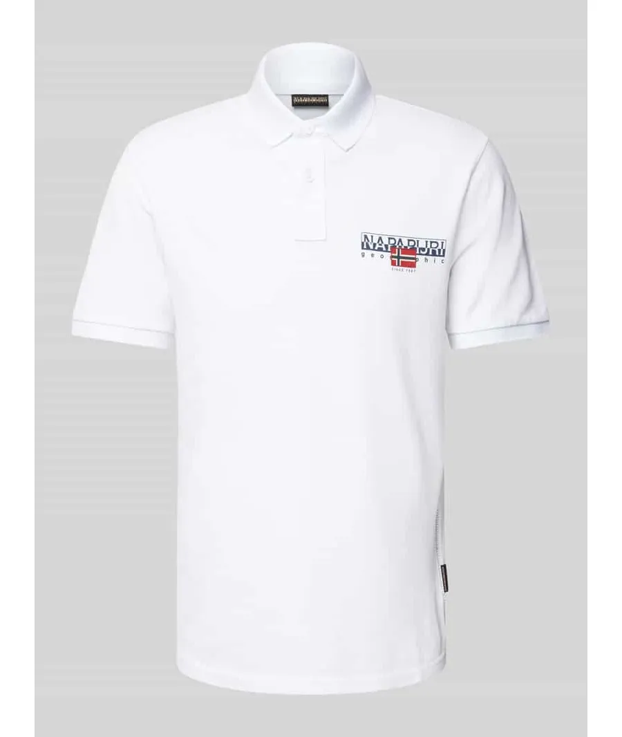 obrazek 1 Koszulka polo o kroju slim fit z nadrukiem z logo model ‘AYLMER’